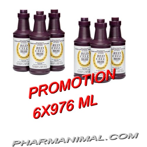 RED CELL PACK     6*946 ml  	sol or